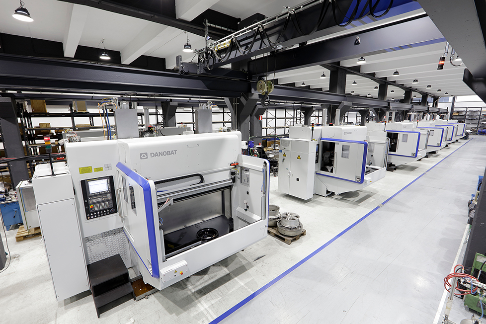 We have been in wheel manufacturing for over 30 years Danobat